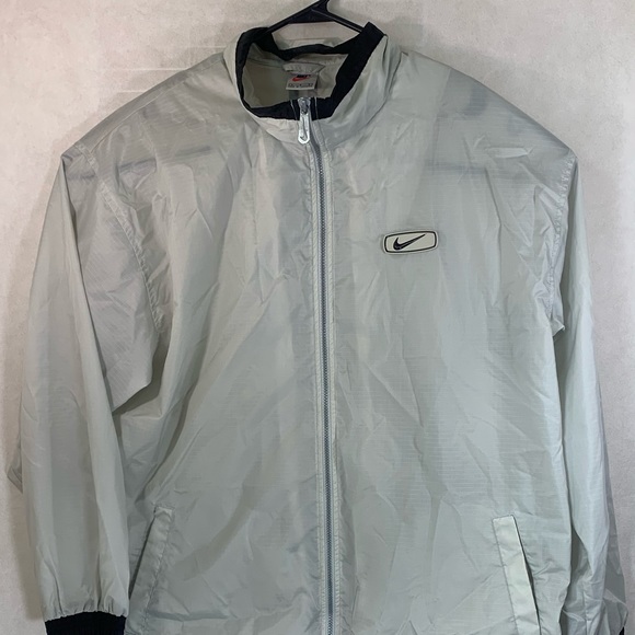 Nike Other - VINTAGE 90’s NIKE White Tag windbreaker sz Large